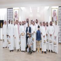 صورة لاستقبال الطلاب في البرنامج